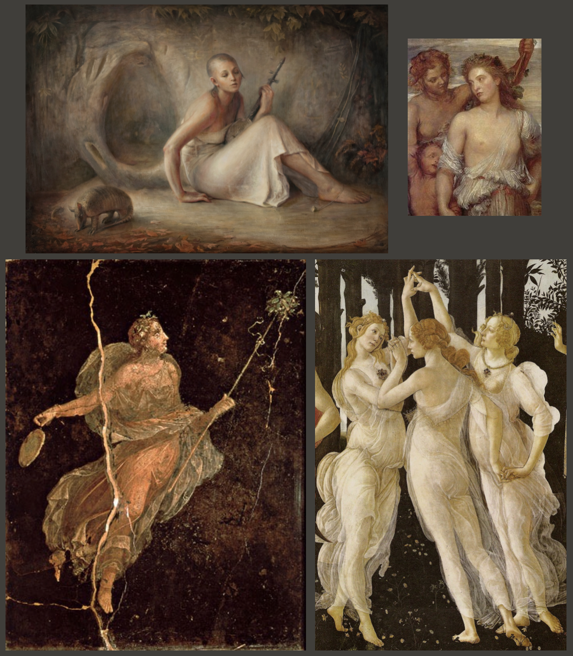 Luke Hillestad, George Frederick Watts, Roman Fresco, Sandro Botticelli 