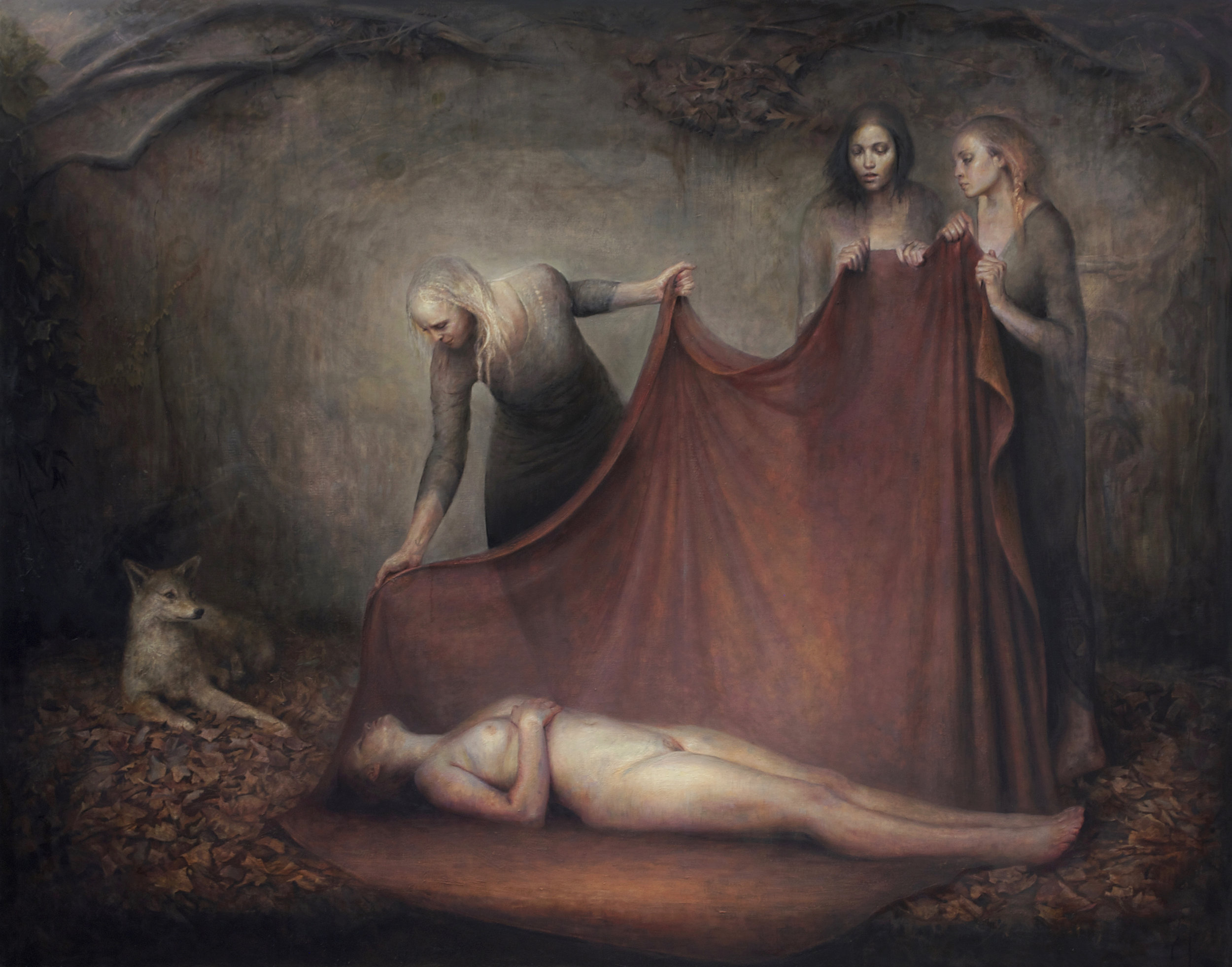 Severed Wing  |  78" x 99"