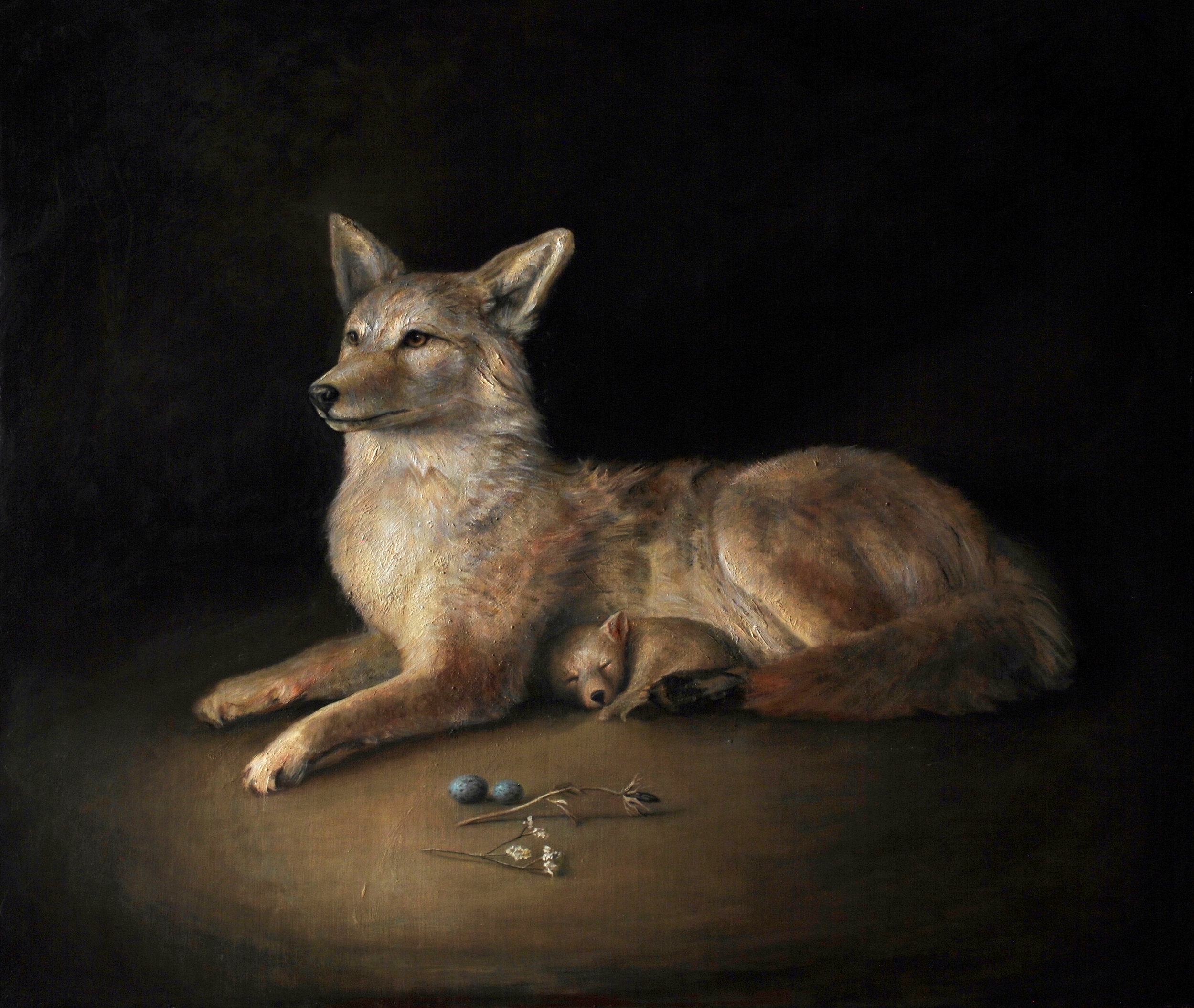 Coyote Mother  |  40" x 47"
