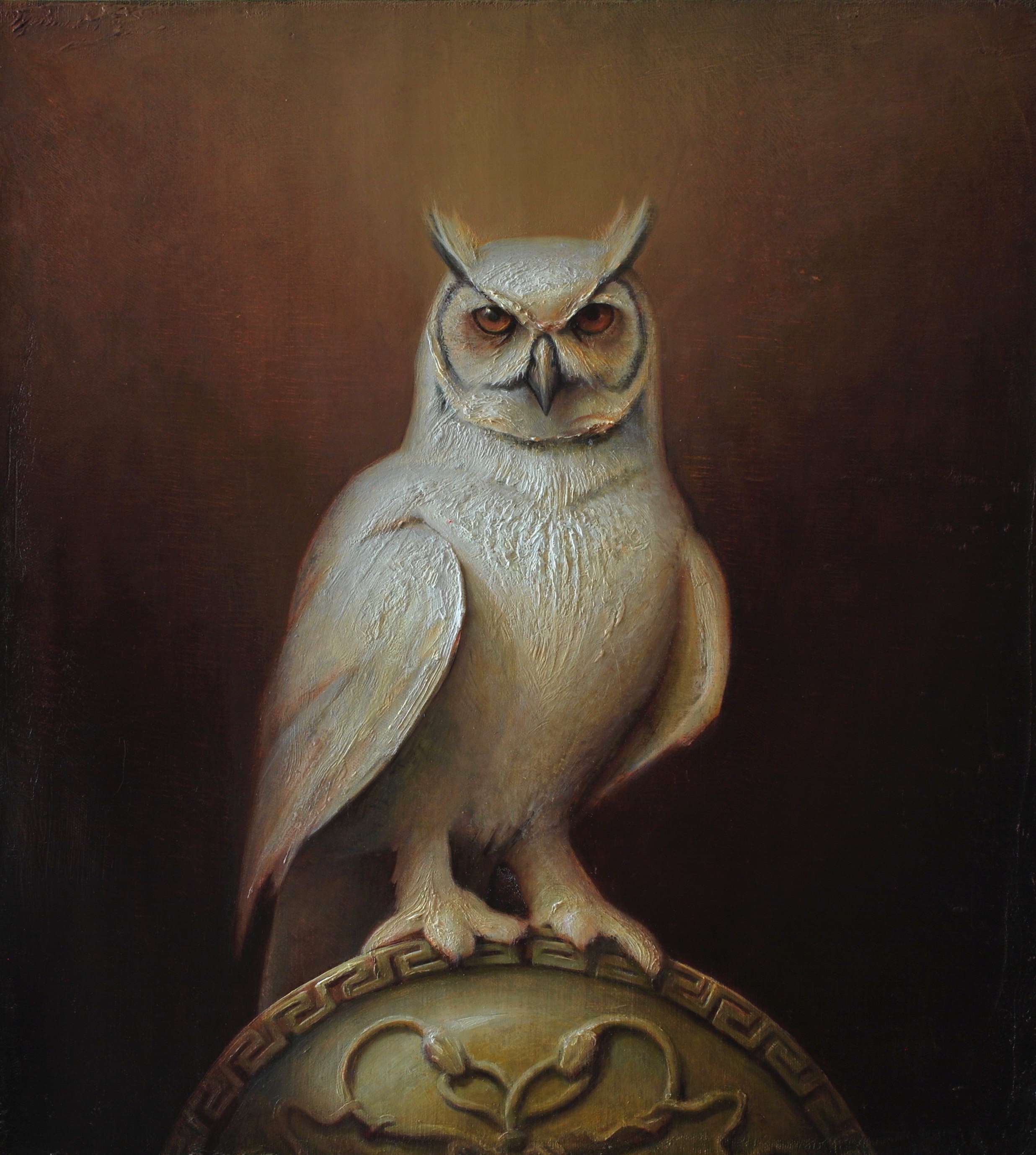 Owl of Athena  |  22" x 20"