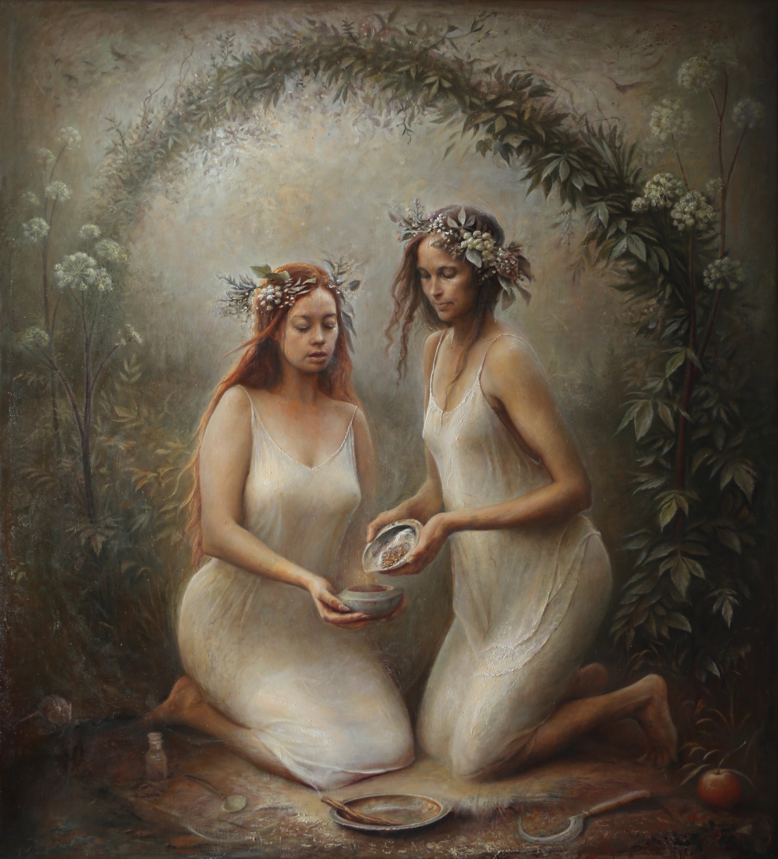 Archangelica | 44" x 40" (112 x 102cm) | Oil on Linen