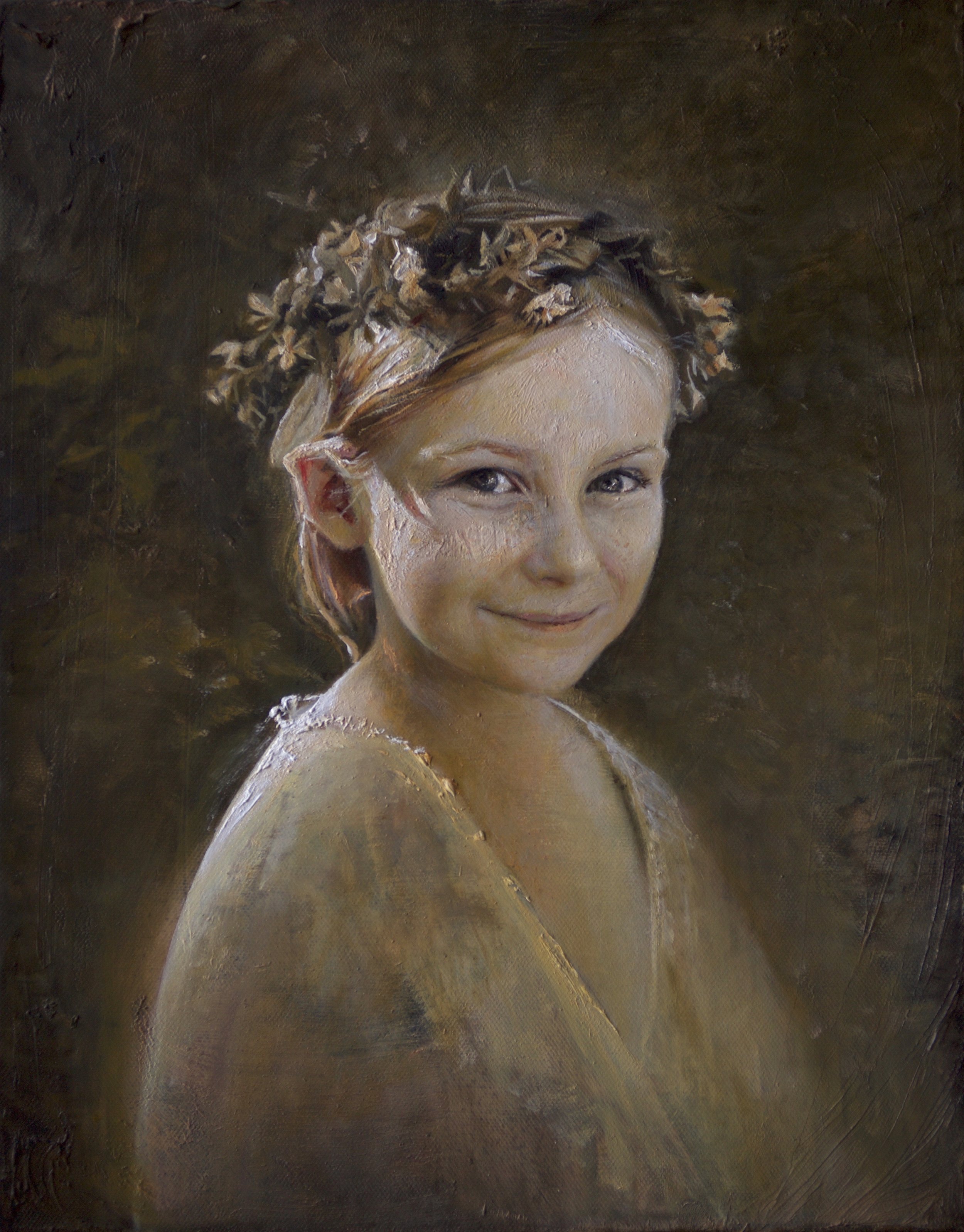 Paisley | 14" x 11" (36x28cm) | Oil on Canvas