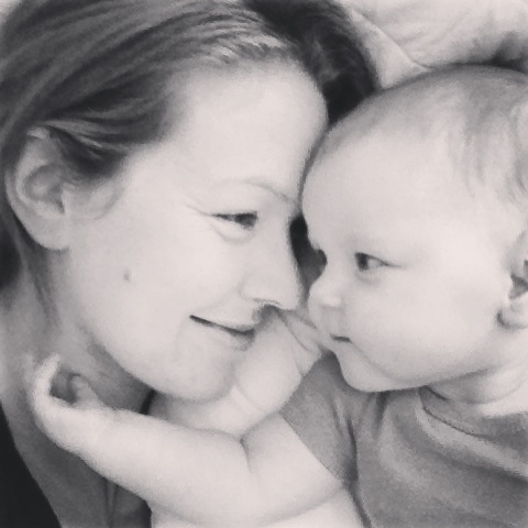 Stephanie with youngest daughter