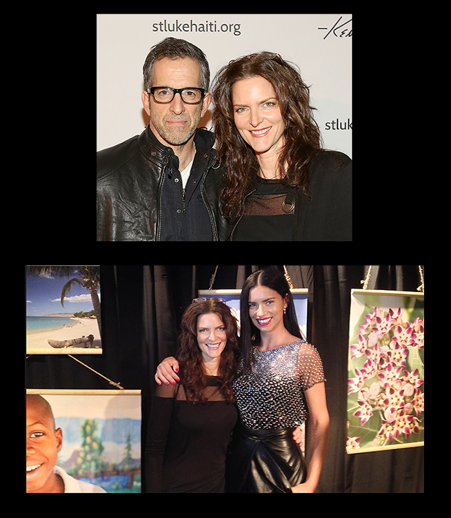 Supporters Kenneth Cole & Adriana Lima