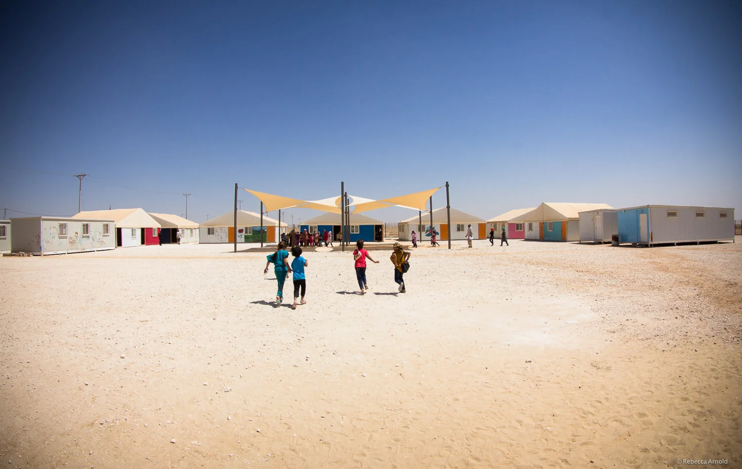 Zaatari Refugee Camp, Jordan
