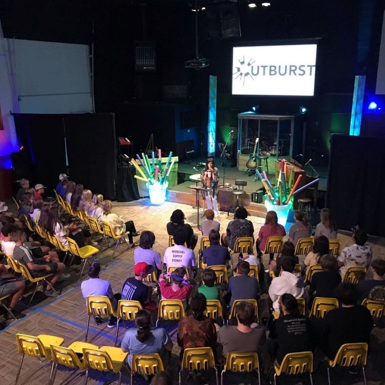 Outburst was a great time and a great turnout! 💥 Thanks to all who made this possible (including @hopebuhler who you can see teaching in the photo)!

📸: @chipbuhler