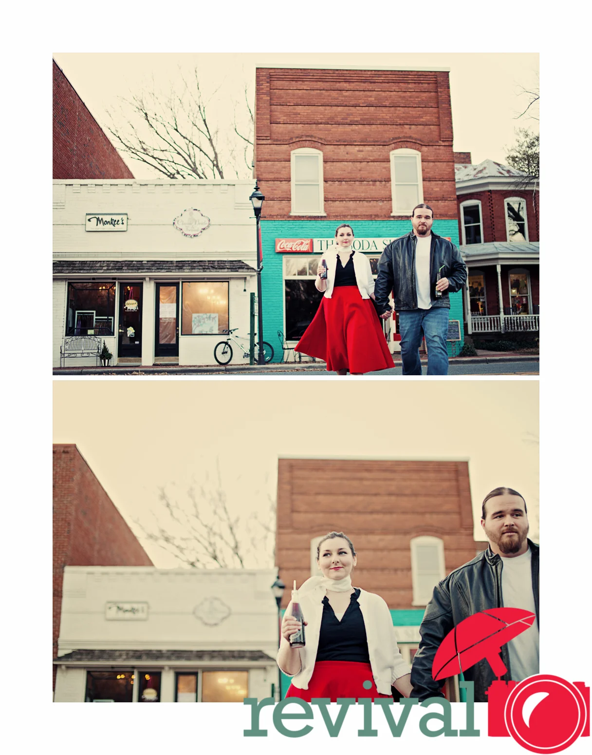 50's Themed Engagement Session