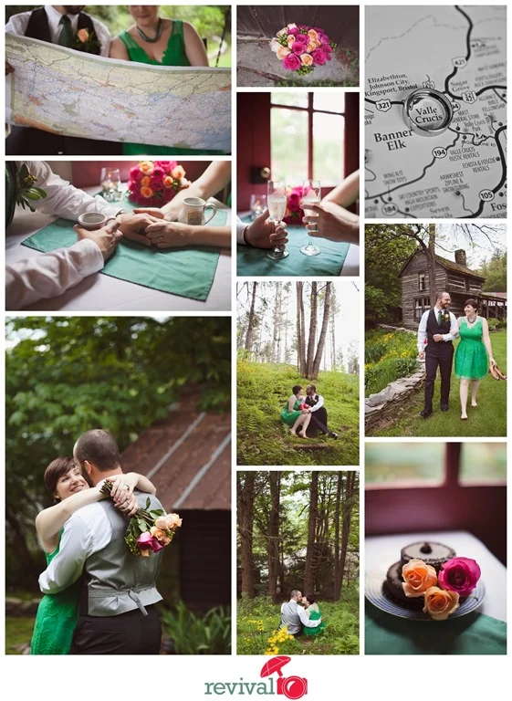 Gina + Peter: An Elopement at The Mast Farm Inn