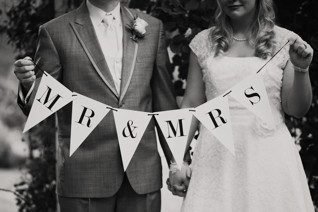 Say “I Do” with a Wedding Banner