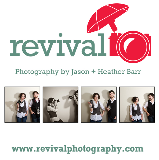 Revival Photography - Husband and wife team, Jason and Heather Barr. Newton, NC