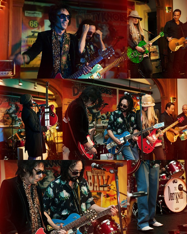 Photos by Revival Photography - The Dirtyknobs featuring Mike Campbell and special guests Earl Slick and Orianthi at the Imperial Ballroom