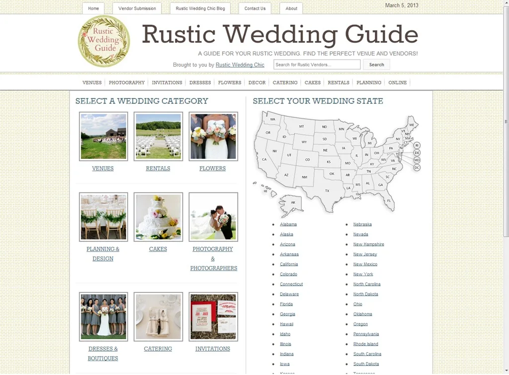 Revival Photography Featured on the Rustic Wedding Guide Website Photo