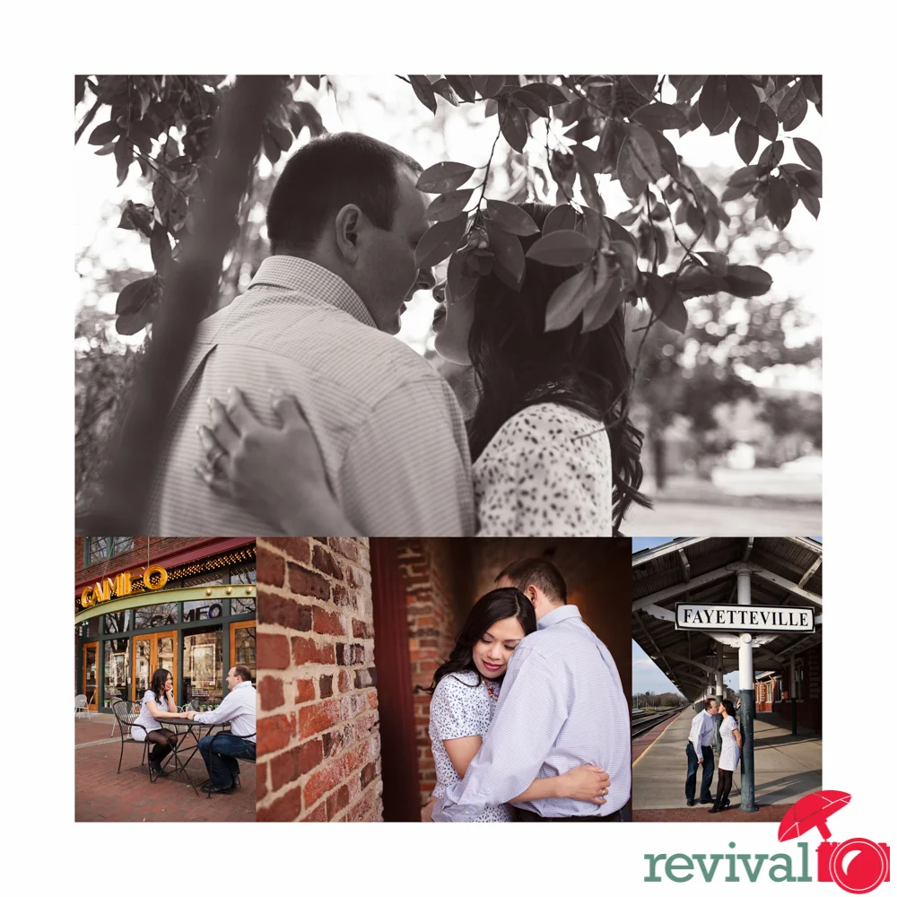 Engagement Session in Fayetteville NC by Revival Photography North Carolina Wedding and Engagement Photographers Photo