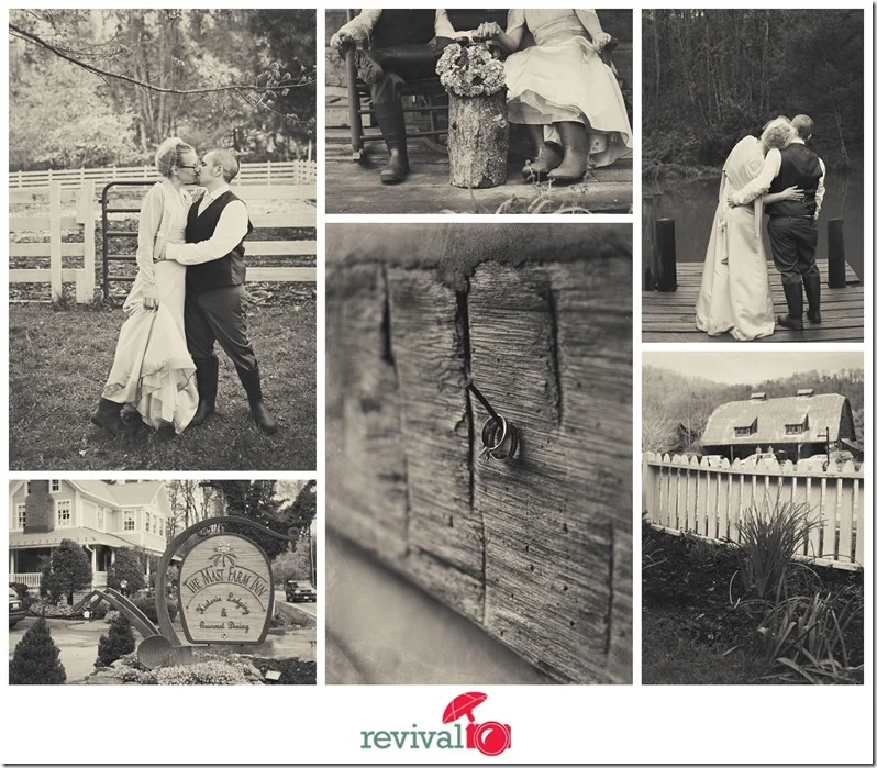 Weddings at The Mast Farm Inn Photography by Revival Photography Photo