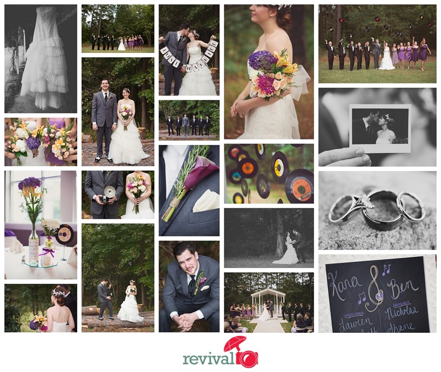 Photos by Revival Photography Retro Wedding Retro music inspired wedding, Charlotte wedding photographers Revival Photography Photo