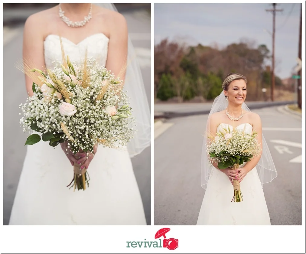 Photos by Revival Photography Simple and sweet mix of urban and rustic Grand Hall wedding in Mount Holly NC Weddings Photo