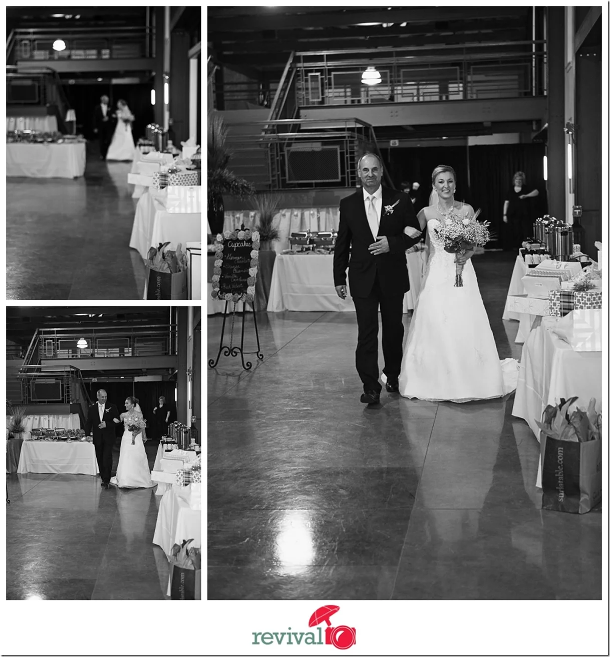 Photos by Revival Photography Simple and sweet mix of urban and rustic Grand Hall wedding in Mount Holly NC Weddings Photo