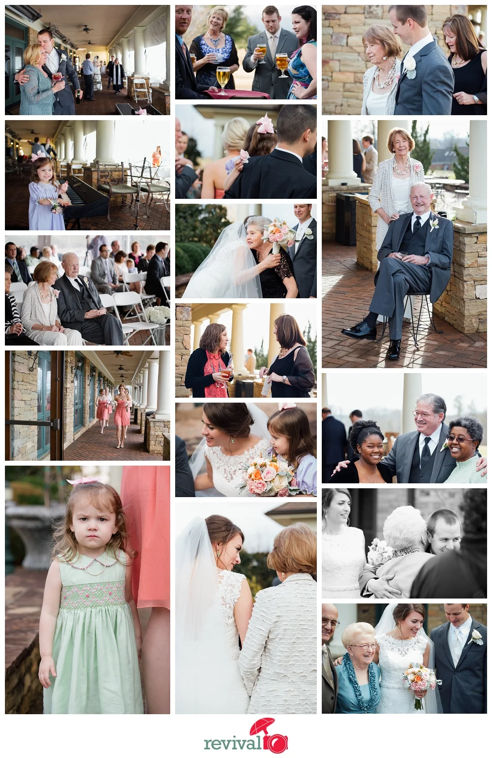 Photography by Revival Photography Weddings at Rock Barn Conover NC Photo