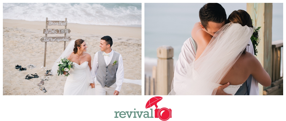 Photos by Revival Photography OBX Beach Destination Wedding Kill Devil Hills, NC Revival Photography NC Wedding Photographers www.revivalphotography.com