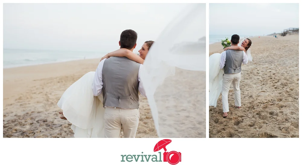 The Story of Ariel + Mackenzie: An Intimate Outer Banks Wedding in Kill Devil Hills, NC