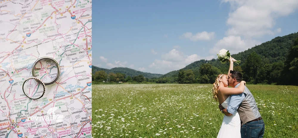 Amber + Jeff: A Mountain Destination Elopement at The Mast Farm Inn