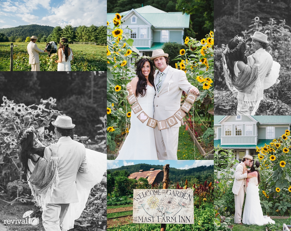 Photos by Revival Photography Mountain Destination Elopement at The Mast Farm Inn Valle Crucis NC Elopement Packages NC Elopement Photographer www.revivalphotography.com