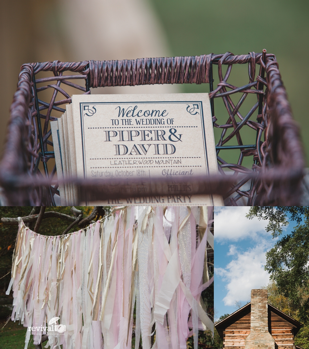 Photos by Revival Photography Whimsical Rustic Fairytale Wedding at Leatherwood Mountain Revival Photography Weddings NC Wedding Photographers www.revivalphotography.com