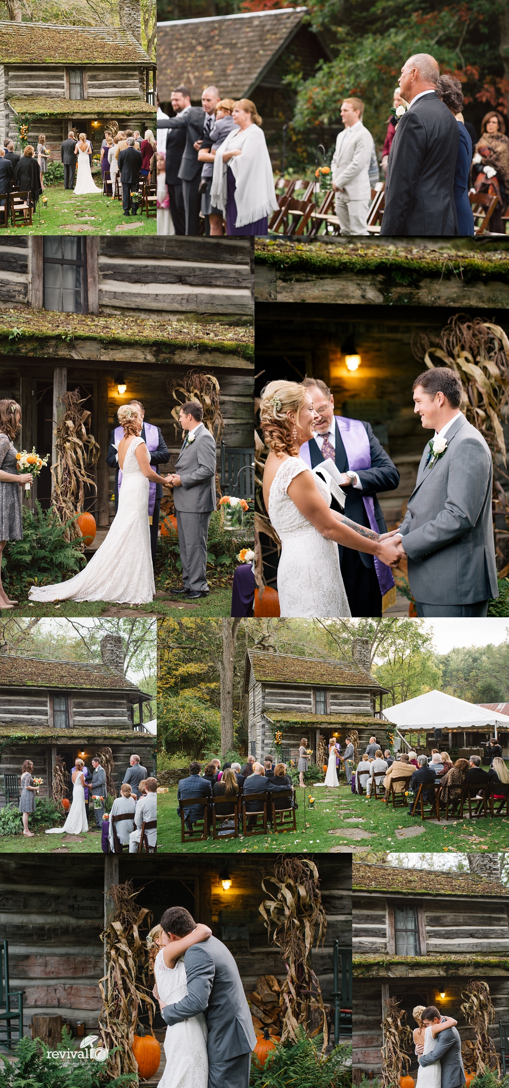 Intimate Bed and Breakfast Hotel Wedding at The Mast Farm Inn Valle Crucis NC Photography by Revival Photography www.revivalphotography.com