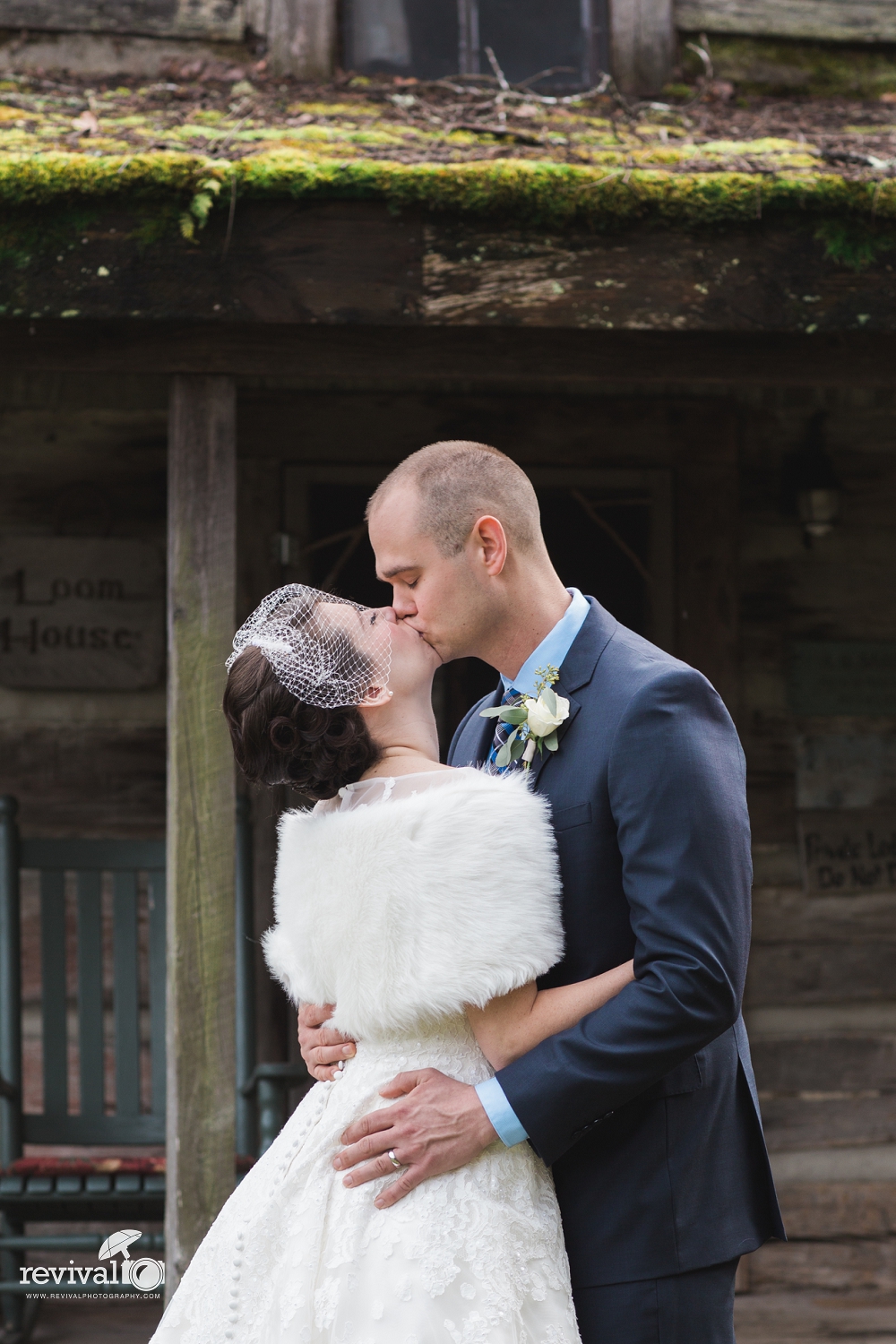 Photos by Revival Photography Valle Crucis Wedding Photographer Intimate Vintage Rustic Winter Wedding at The Mast Farm Inn North Carolina Weddings www.revivalphotography.com