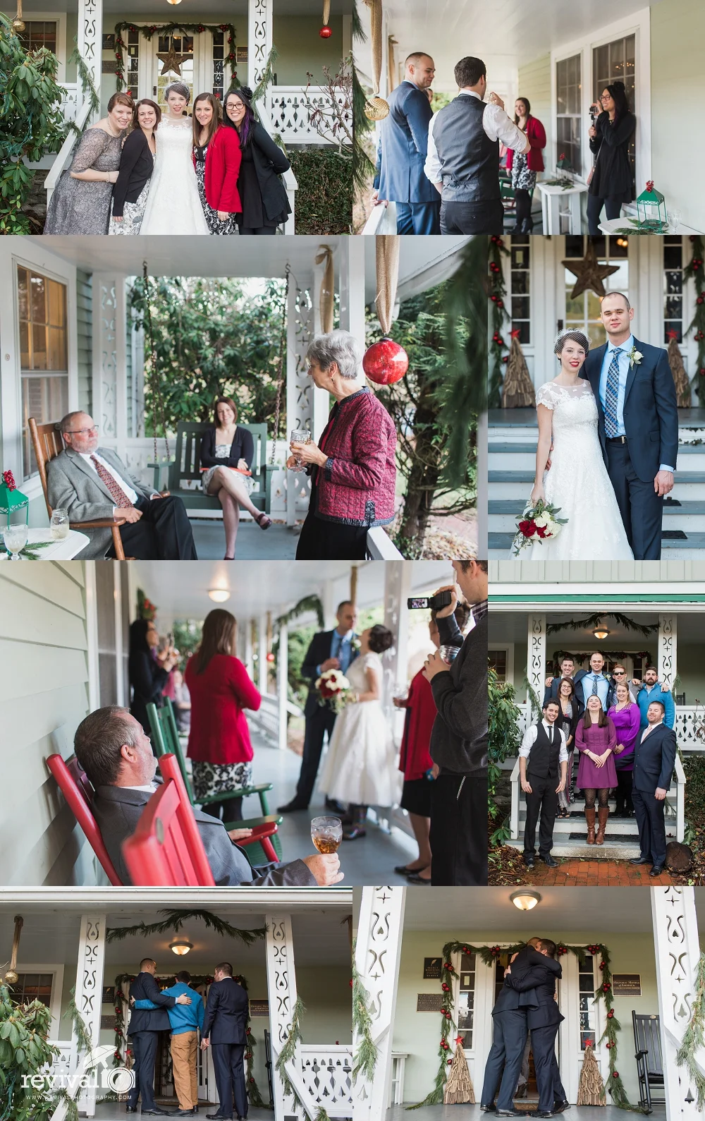 Photos by Revival Photography Valle Crucis Wedding Photographer Intimate Vintage Rustic Winter Wedding at The Mast Farm Inn North Carolina Weddings www.revivalphotography.com