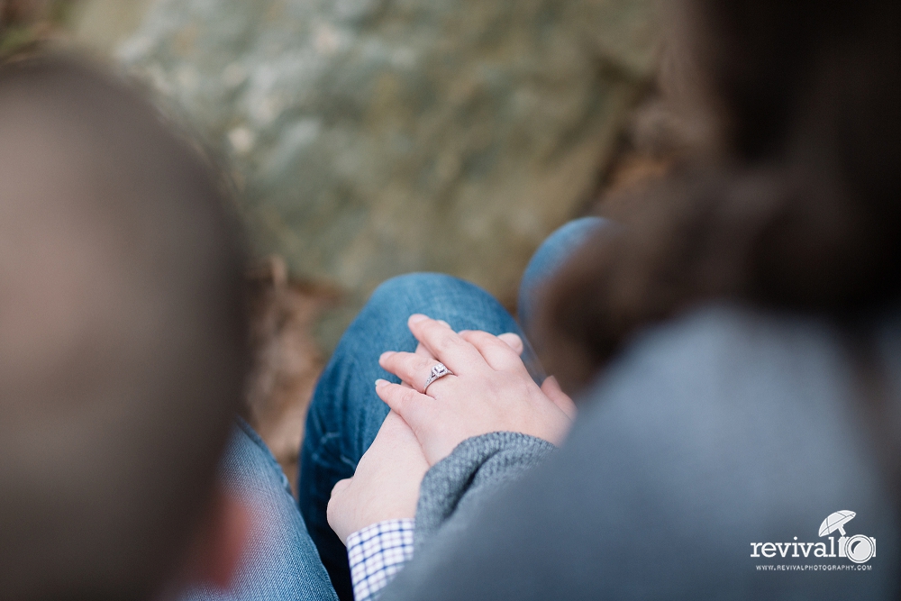 Photos by Revival Photography North Carolina Engagement Session Rustic Winter Engagement www.revivalphotography.com