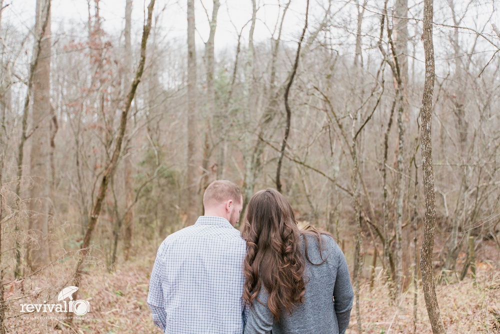 Photos by Revival Photography North Carolina Engagement Session Rustic Winter Engagement www.revivalphotography.com