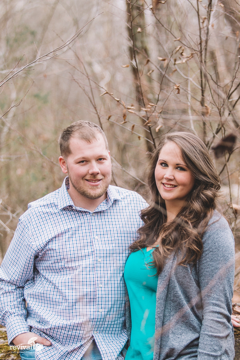 Photos by Revival Photography North Carolina Engagement Session Rustic Winter Engagement www.revivalphotography.com