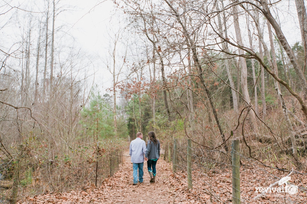 Photos by Revival Photography North Carolina Engagement Session Rustic Winter Engagement www.revivalphotography.com