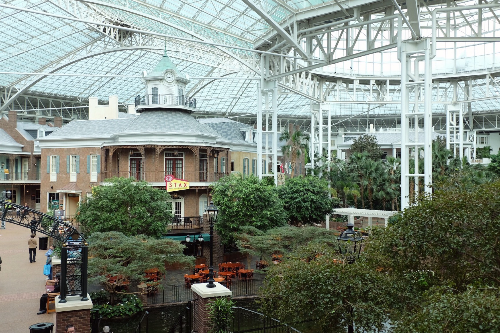  Everything took place in the amazingly beautiful Gaylord Opryland Hotel... 