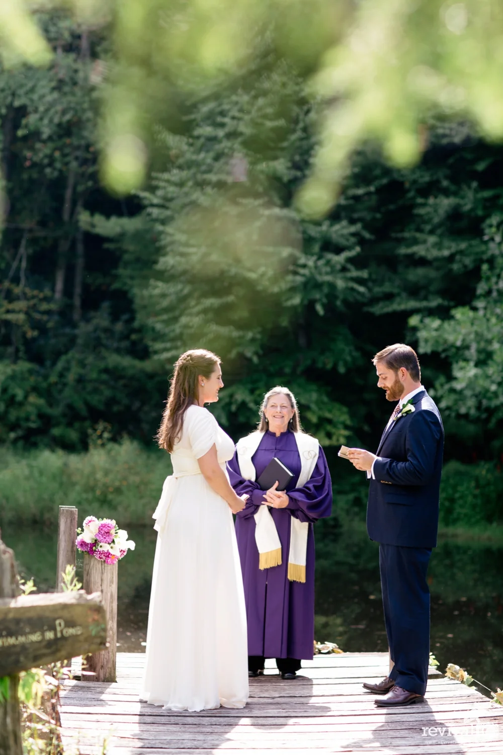 Elopement Ceremony Spots A Summertime Elopement at The Mast Farm Inn Photos by Revival Photography Elopement Photographers www.revivalphotography.com