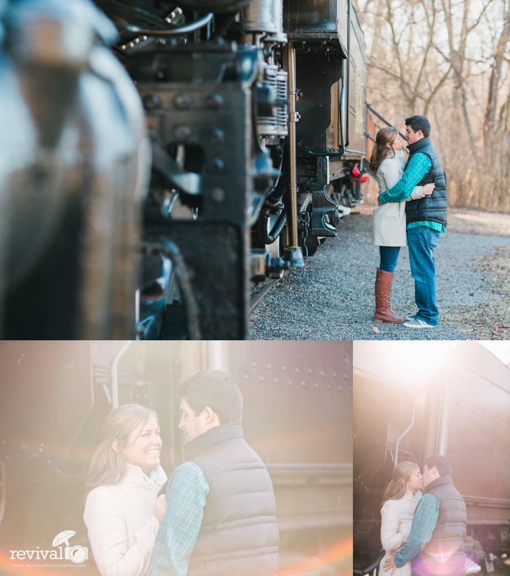 Photos by Revival Photography Winter Engagement Session at Tanglewood Park North Carolina NC Wedding Photographers www.revivalphotography.com