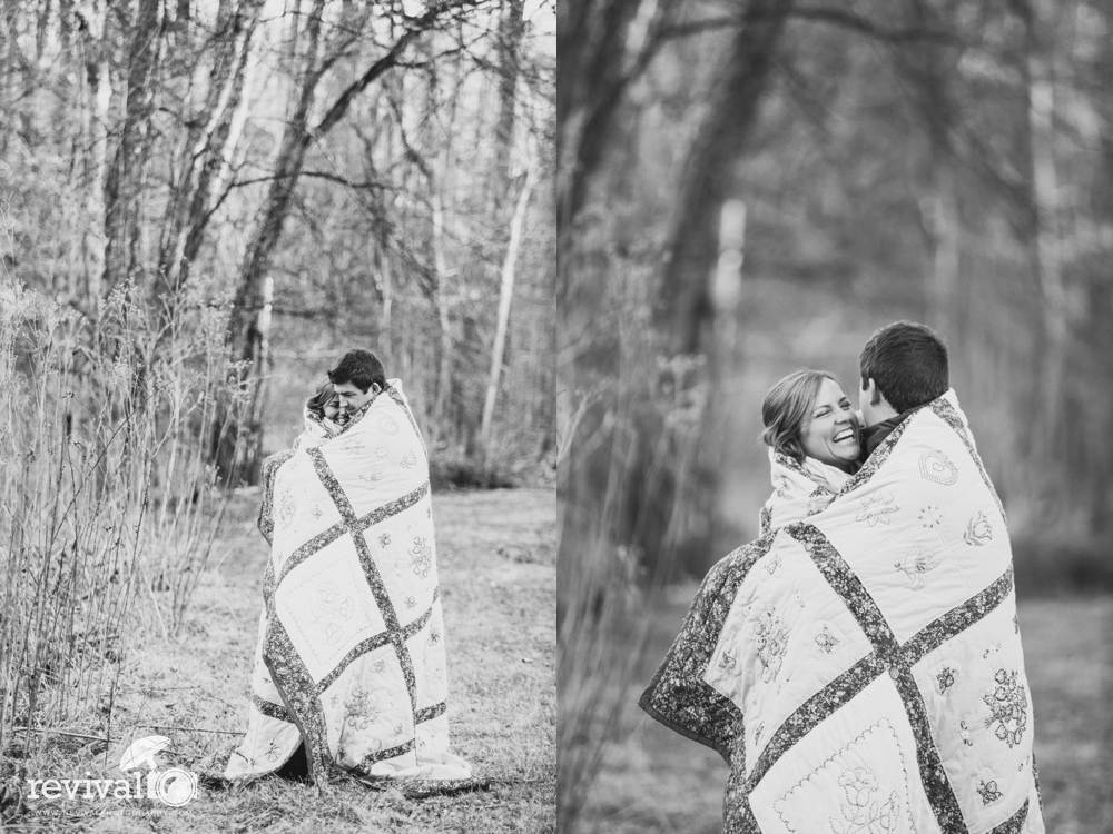 Photos by Revival Photography Winter Engagement Session at Tanglewood Park North Carolina NC Wedding Photographers www.revivalphotography.com