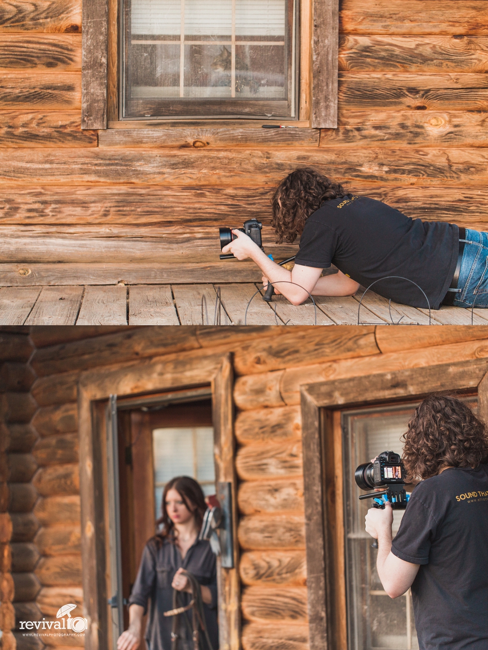 Behind the Scenes with Revival Photography NC Wedding and Portrait Photographers 