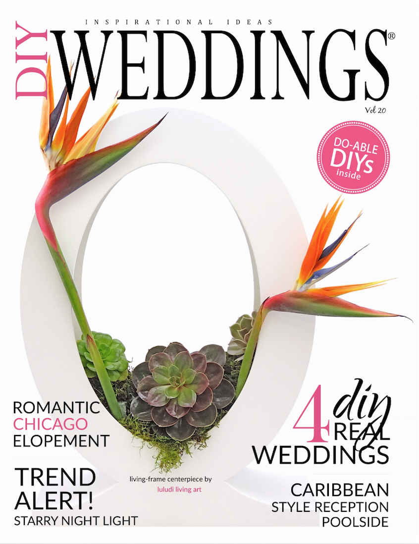 We are so excited to announce that Liz + Ted's beautiful mountain wedding is featured in the latest issue of DIY Weddings Magazine! www.revivalphotography.com