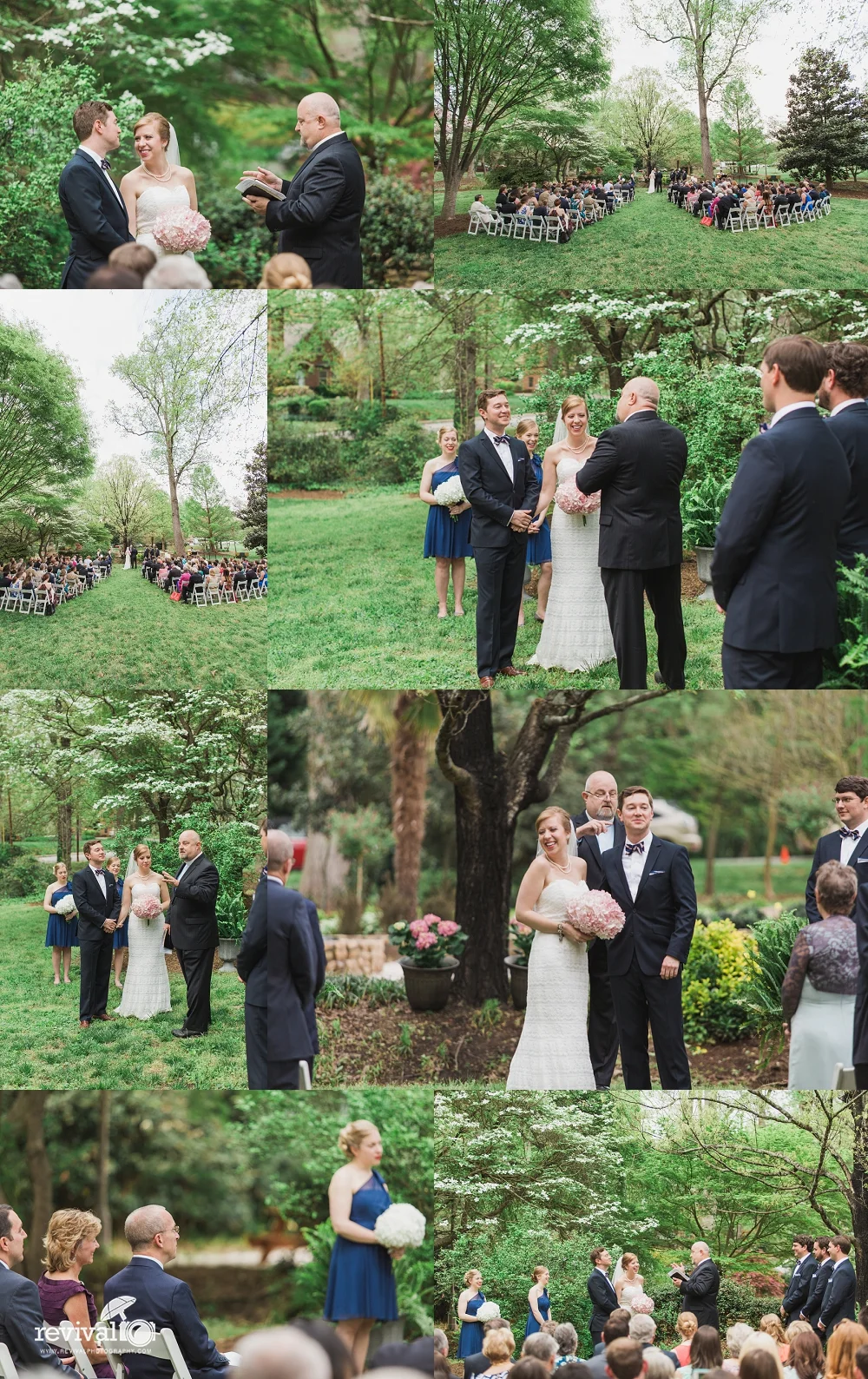 Betsy + Mark A Garden Wedding in Hickory, NC by Revival Photography