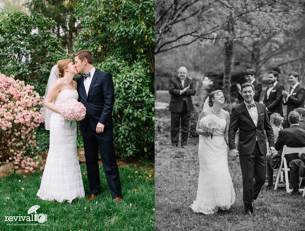 Betsy + Mark: A Garden Wedding in Hickory, NC by Revival Photography