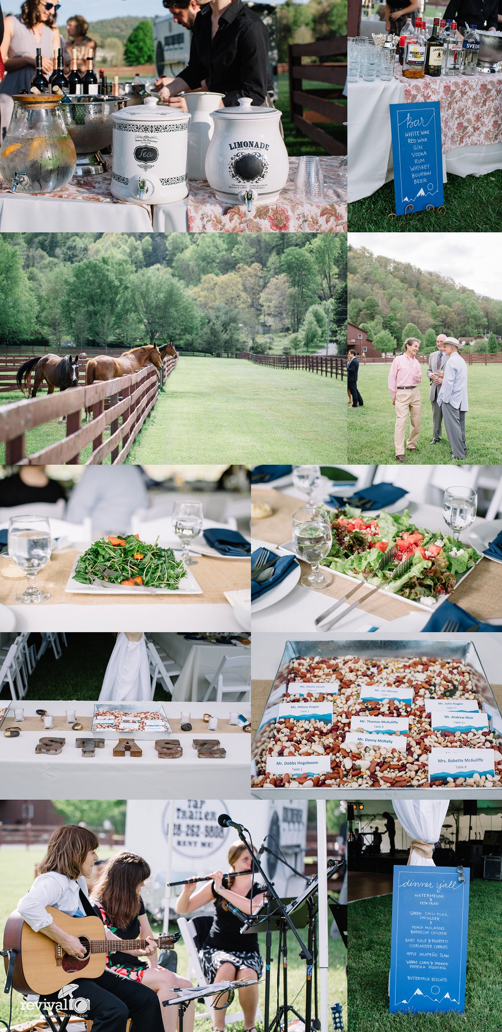 Sarah + Jeff: A Southern Haberdashery Wedding Celebration in Valle Crucis, NC www.revivalphotography.com