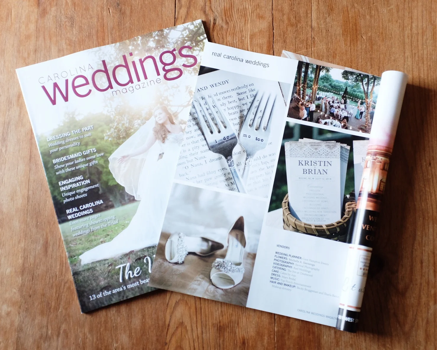 Revival Photography Featured in Carolina Weddings Magazine
