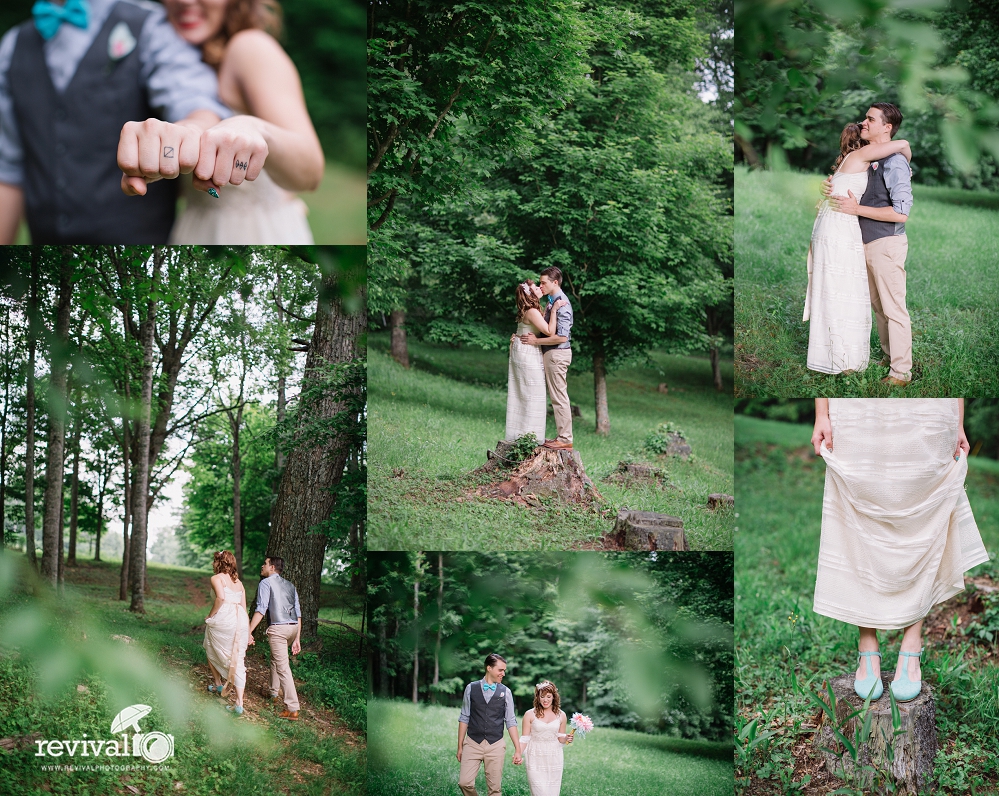 Jen + Sam: A Whimsical Mountain Wedding in Boone, North Carolina www.revivalphotography.com