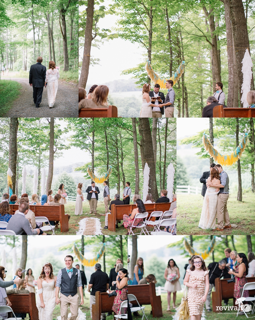 Jen + Sam: A Whimsical Mountain Wedding in Boone, North Carolina www.revivalphotography.com