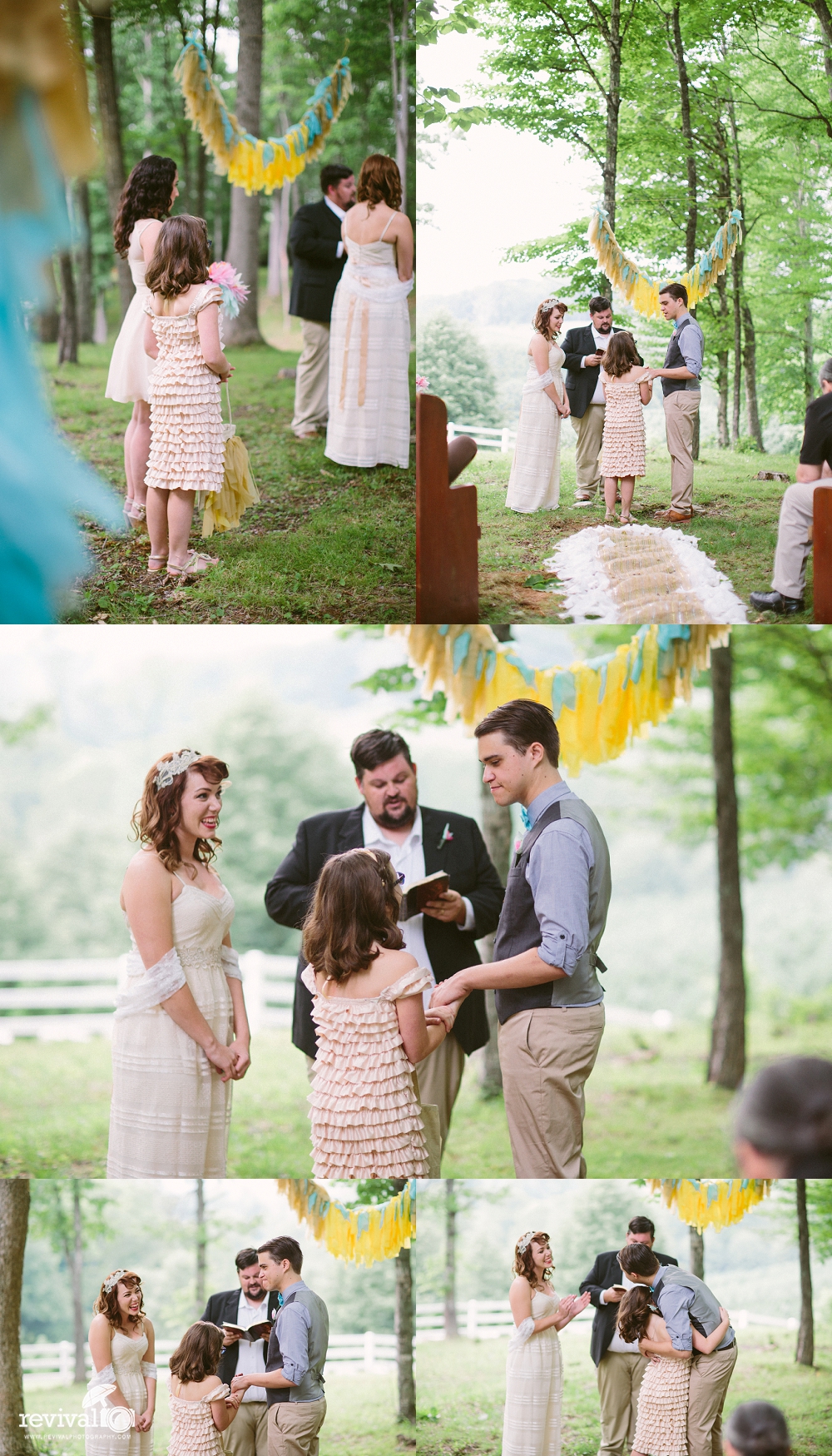 Jen + Sam: A Whimsical Mountain Wedding in Boone, North Carolina www.revivalphotography.com