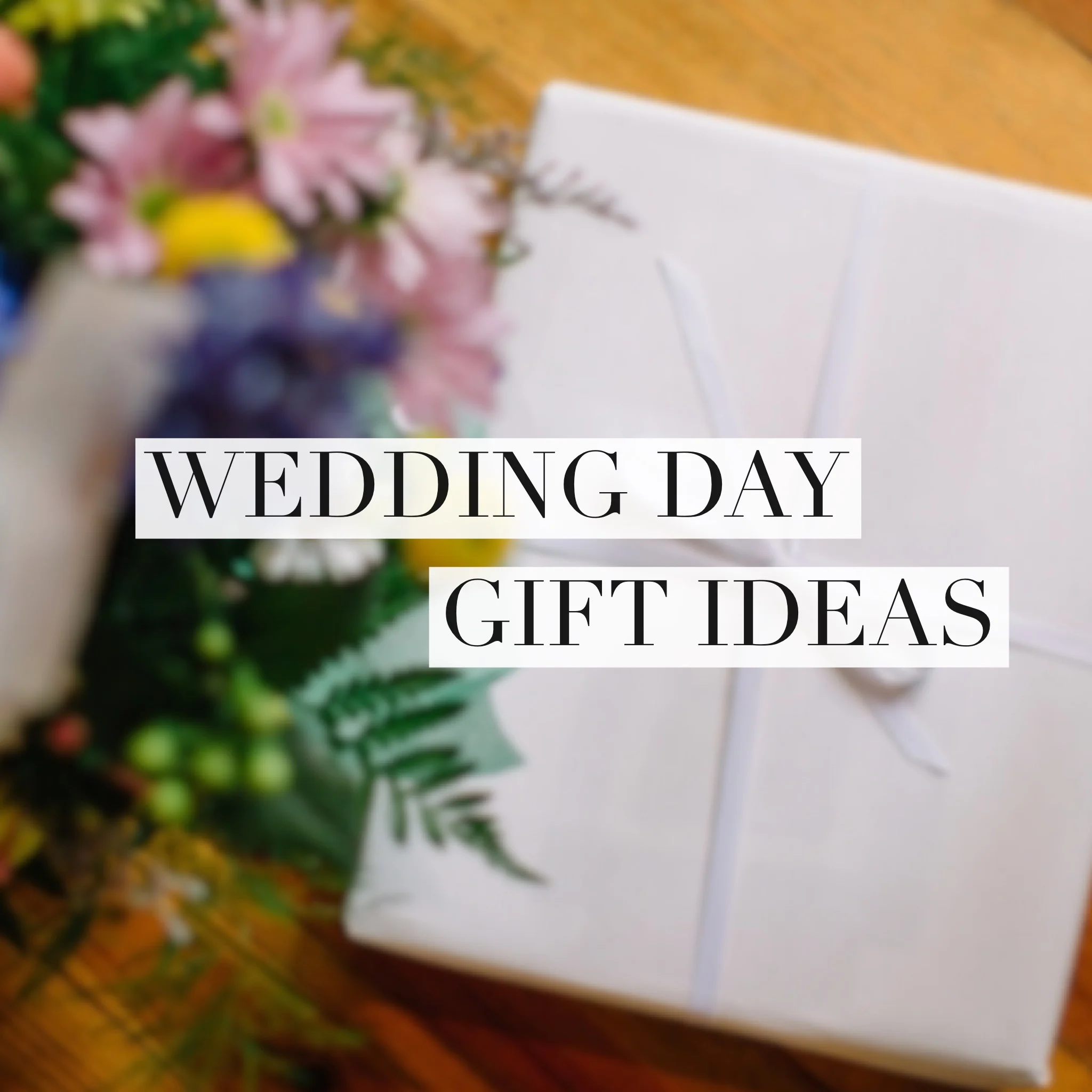 wedding day present for wife