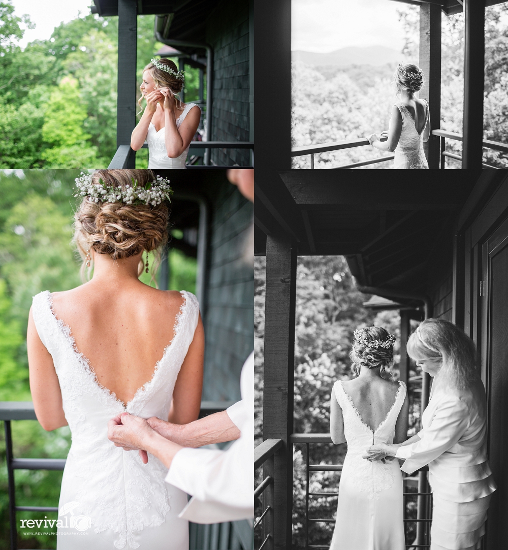 Heidi + Grant: A Vintage-Rustic Inspired Destination Wedding in the Blue Ridge Mountains of Asheville, NC www.revivalphotography.com