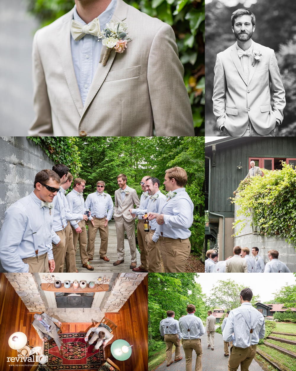 Heidi + Grant: A Vintage-Rustic Inspired Destination Wedding in the Blue Ridge Mountains of Asheville, NC www.revivalphotography.com